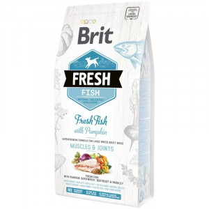 BRIT Fresh Muscles & Joints Fish with pumpkin - trockenfutter für Hunde - 12kg