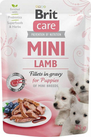 BRIT Care Mini Puppy Lamb - Nassfutter für Hunde - 85 g
