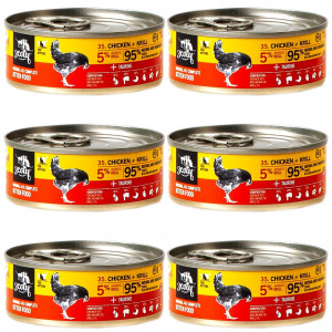3COTY Chicken with krill For kittens - nassfutter für Katzen - 6x80g