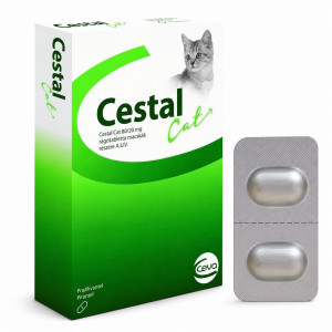  CEVA Cestal Cat - tabletten zur entwurmung für katzen - 2 stück