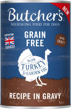 BUTCHER'S Original Recipe in gravy Turkey - Nassfutter für Hunde - 400 g