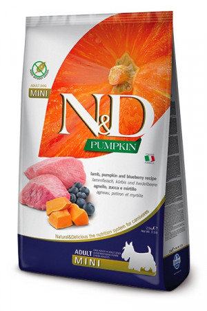 Farmina Pet Food 8010276033277 Hunde-Trockenfutter 2,5 kg Adult Heidelbeere, Lamm, Kürbis
