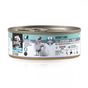 3COTY Chicken with duck Kidney care - nassfutter für Katzen - 80g