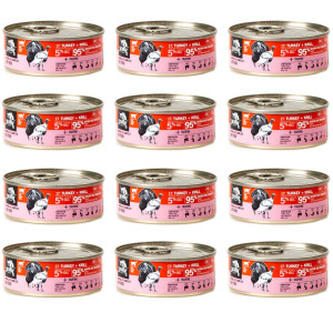 3COTY Turkey with krill - nassfutter für Katzen - 12x80g