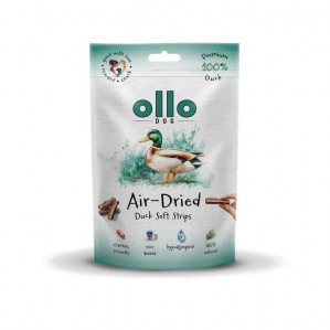 OLLO Air-Dried Duck strips - leckerli für hunde - 80g