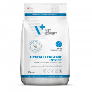 VET EXPERT Hypoallergenic Insect - trockenfutter für Hunde - 2kg