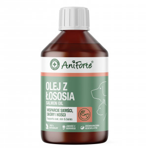 ANIFORTE Salmon oil - nahrungsergänzungsmittel für hunde und katzen - 250ml