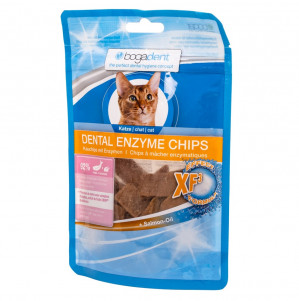 BOGAR Bogadent Dental enzyme chips Fish - Katze behandeln - 50g