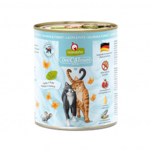GRANATAPET DeliCATessen Salmon and turkey - nassfutter für Katzen - 800g