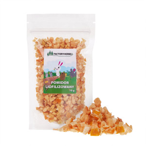 FACTORY HERBS Freeze-dried tomato - leckerli für Nagetiere und Kaninchen - 10g