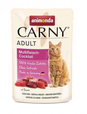 ANIMONDA Carny Adult Multifleisch Cocktail - nassfutter für Katzen - 85g