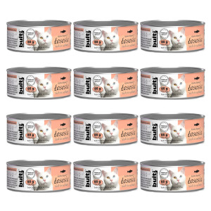 BULTI Rich in salmon - nassfutter für Katzen - 12x85g