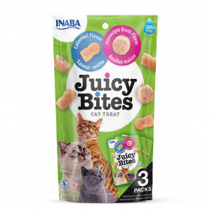 INABA Juicy Bites Homestyle broth and Calamari - Katze behandeln - 3x11,3 g