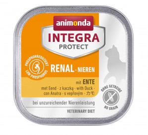 ANIMONDA Integra Protect Renal Duck - nassfutter für Katzen - 100g
