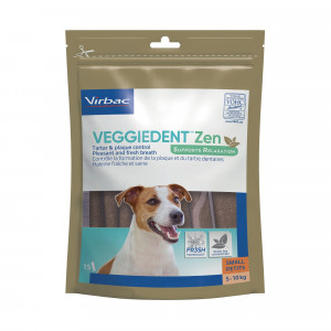 VIRBAC Veggiedent Zen S - Hundeleckerli - 114g