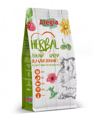 ALEGIA Kräutertrockenfutter für Meerschweinchen - 600g