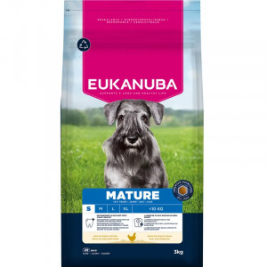 EUKANUBA Premium nutrition mature Small breed Chicken - trockenfutter für Hunde - 3kg
