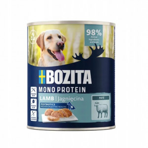 BOZITA Monoprotein Pate Lamb - Nassfutter für Hunde - 800g