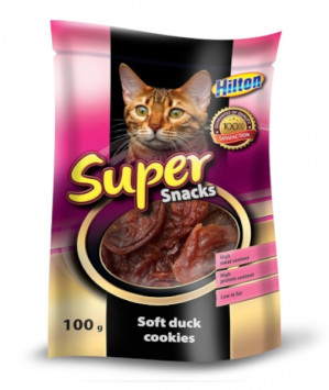 HILTON Soft duck cookies - Katze behandeln - 100g