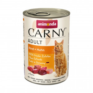 ANIMONDA Carny Adult Beef and chicken - nassfutter für Katzen - 400g