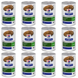 HILL'S Prescription Diet Weight Loss Canine r/d - Nassfutter für übergewichtige Hunde - 12x350g