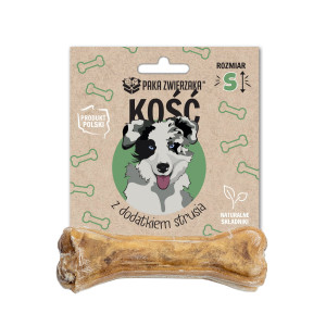 PAKA ZWIERZAKA Bone with added ostrich S 10 cm - leckerli für hunde - 35g
