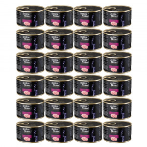 DOLINA NOTECI Premium Reich an Truthahn - Nassfutter für Katzen - 24x185g