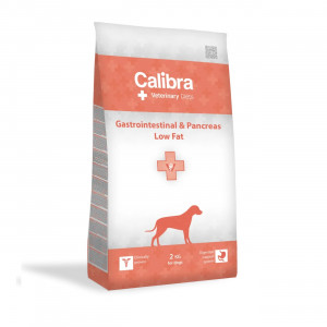 CALIBRA VD Dog Gastrointestinal&Pancreas Low Fat - trockenfutter für Hunde - 2kg
