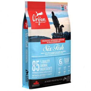 ORIJEN Six Fish - trockenfutter für Hunde - 6kg