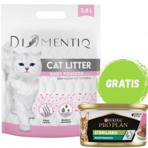 DIAMENTIQ Einstreu Micro Baby Powder nicht klumpend 3,8 l + GRATIS