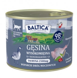 BALTICA Smaki regionów Goose - nassfutter für Katzen - 185g