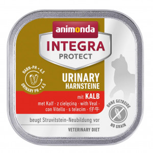 ANIMONDA Integra Protect Adult Urinary Struvit Veal - nassfutter für Katzen - 100g