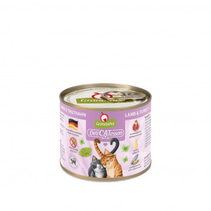 GRANATAPET DeliCATessen Lamb and turkey - nassfutter für Katzen - 200g
