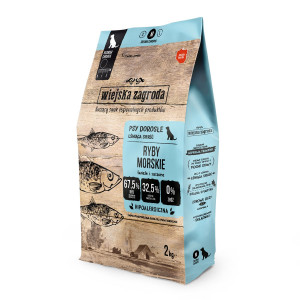 WIEJSKA ZAGRODA Marine Fish M - trockenfutter für Hunde - 2kg