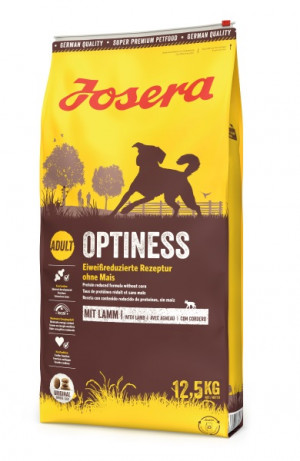 JOSERA Optiness Adult - Trockenfutter für Hunde - 12,5 kg