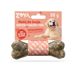 ZOYA Chewing bone Puppy Beef - leckerli für hunde - 55g