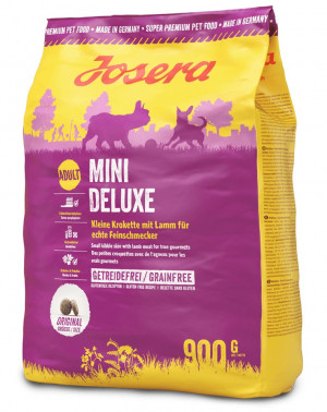 JOSERA MiniDeluxe - Trockenfutter für Hunde - 900 g