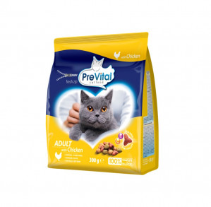 PREVITAL Adult Chicken - trockenfutter für Katzen - 300g