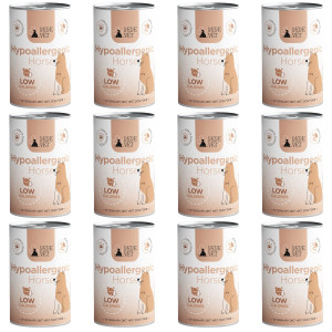 PAKA ZWIERZAKA Pepe Vet Hypoallergenic Horse - Nassfutter für Hunde - 12x400g