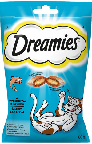 Dreamies 4008429037962 Hunde-/Katzenleckerli Katze Snacks Lachs 60 g