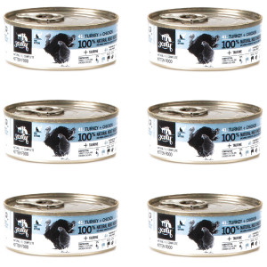 3COTY Turkey with chicken For kittens - nassfutter für Katzen - 6x80g