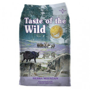 TASTE OF THE WILD Sierra Mountain - Trockenfutter für Hunde - 12,2 kg