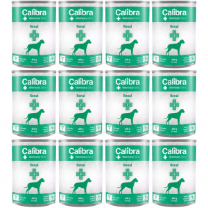 CALIBRA Veterinary Diets Renal Huhn - Nassfutter für Hunde - 12x400g