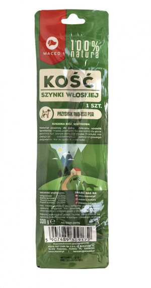 MACED Parmaschinkenknochen - Hundekauartikel - 330g