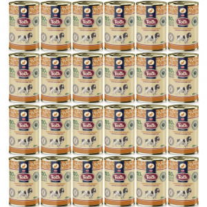 FOLK Altpolnisches Festmahl mit Kaninchen – Nassfutter für Hunde – 24x400g