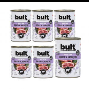 BULT Rich in lamb - Nassfutter für Hunde - 6x400 g