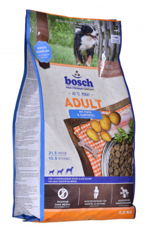 BOSCH Fish & Potato - Trockenfutter für Hunde - 3 kg