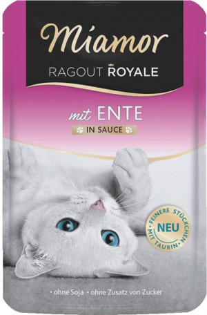MIAMOR Ragout Royale Duck in sauce - nassfutter für Katzen - 100g