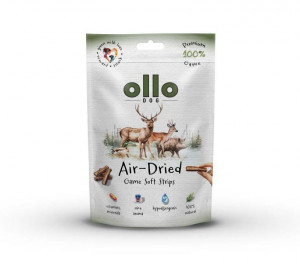 OLLO Air-Dried Game strips - leckerli für hunde - 80g