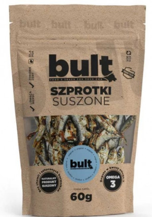 BULT Eko Getrocknete Sprotten - Hundeleckerli - 60g